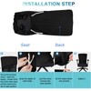 Tatuo 3 Pcs Computer Office Chair Cover Universal Rotating Chair