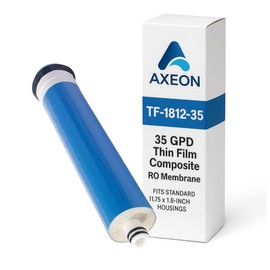 Axeon TF-1812 RO Membrane – Thin Film Composite TFC High Rejection Reverse Osmosis Element (35 GPD)