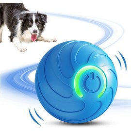Vibrating Dog Ball, Moving Dog Ball, Shaky Ball Toy for Dogs, Interactive Bouncing Ball for Dog, Automatic Moving Dog Toy Ball, Shaking Dog Ball for Small Medium Large Dogs