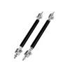 Partuto 2pcs 10cm/3.94in Car Splitter Support Rods Adjustable Front Rear