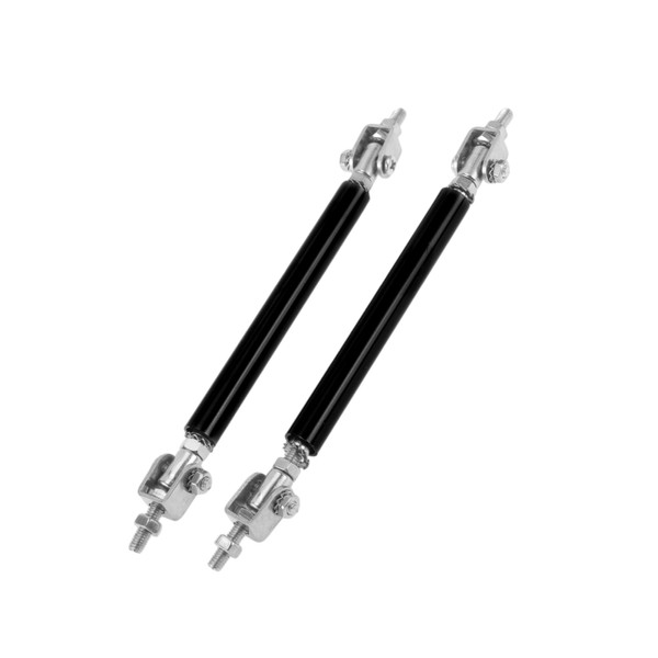 Partuto 2pcs 10cm/3.94in Car Splitter Support Rods Adjustable Front Rear