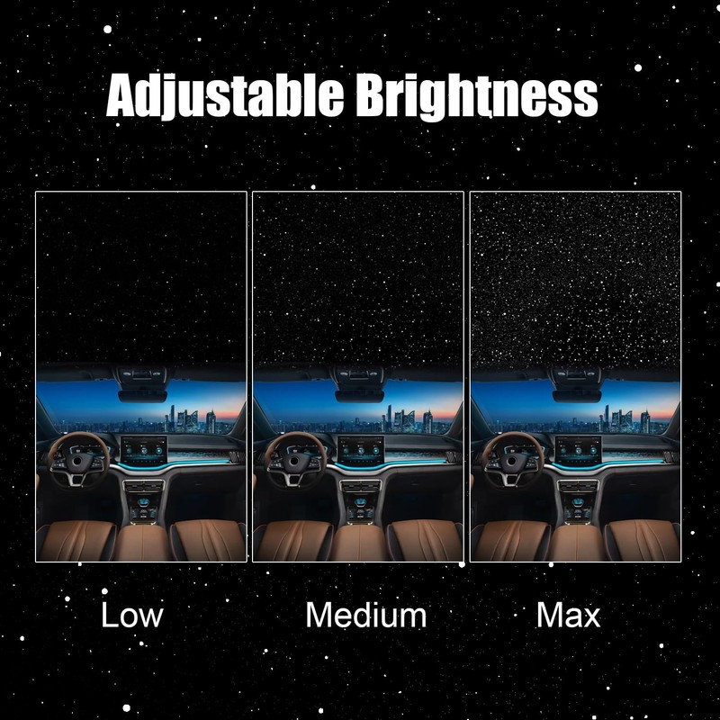 Car Star Projector with Air Freshener, Ceiling Ambient Light with