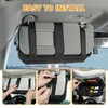 MAIKER 2 Packs Car Sun Visor Organizer, Car Organizer with