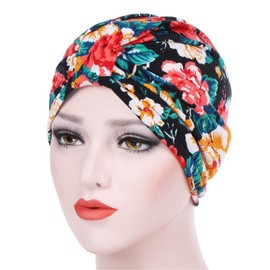 YEHUDAF LEE Women's Headscarf, Elastic Headscarf, Women's Hat in Pure Colour, Perfect Turban, Women's Headscarves, Chemo Women's Bandana Headscarf (9, One Size)
