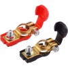 AQJ Pair Car Battery Terminal Connectors Universal Positive Negative Wire