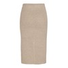 Vila Vikachel Women's Knit Pencil Skirt, Natural melange
