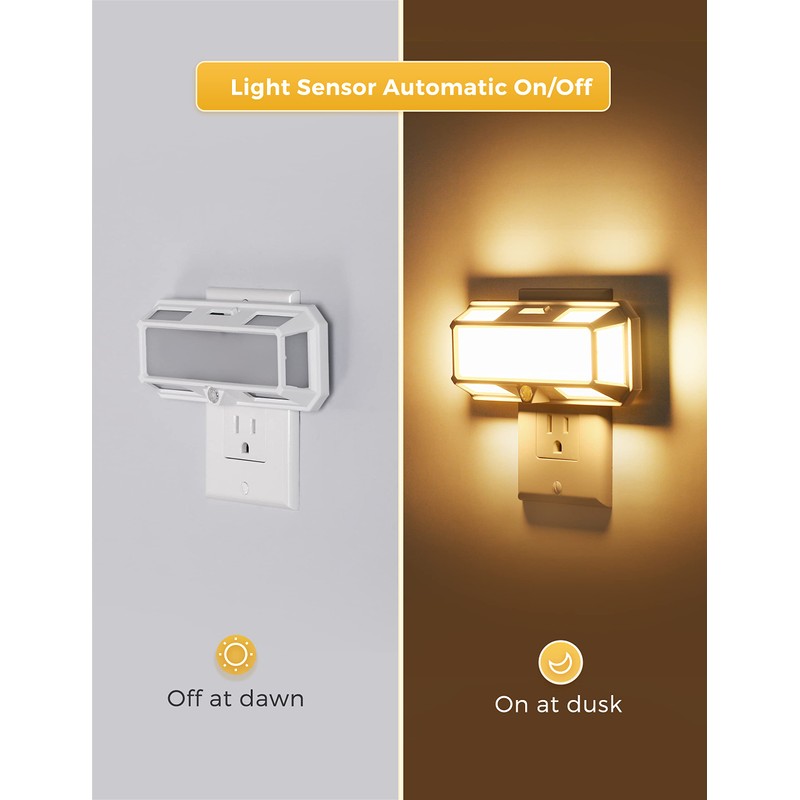 Super Bright Night Light, LOHAS Night Lights Plug into wall