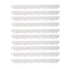 10Pcs Binding Spines Plastic Comb Spiral Coil 26 Holes 100