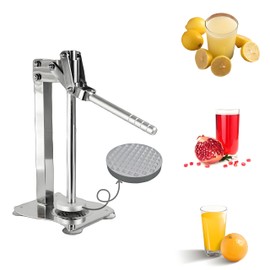 Lemonade stand Fruit Juicer Squeezer Stainless Steel Press Handled,Manual Juicer Press Lemon Lime Crusher Nut Grinder for Fruit or Nuts