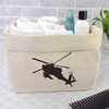 Azeeda Large 'Military Helicopter' Canvas Organiser/Storage Bag (OR00011169)
