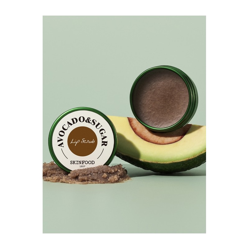 Avocado & Sugar Lip Scrub + Olive Lip Balm /