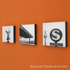 Architect's Photography Photo Picture Block in Three Sizes with Hamburg