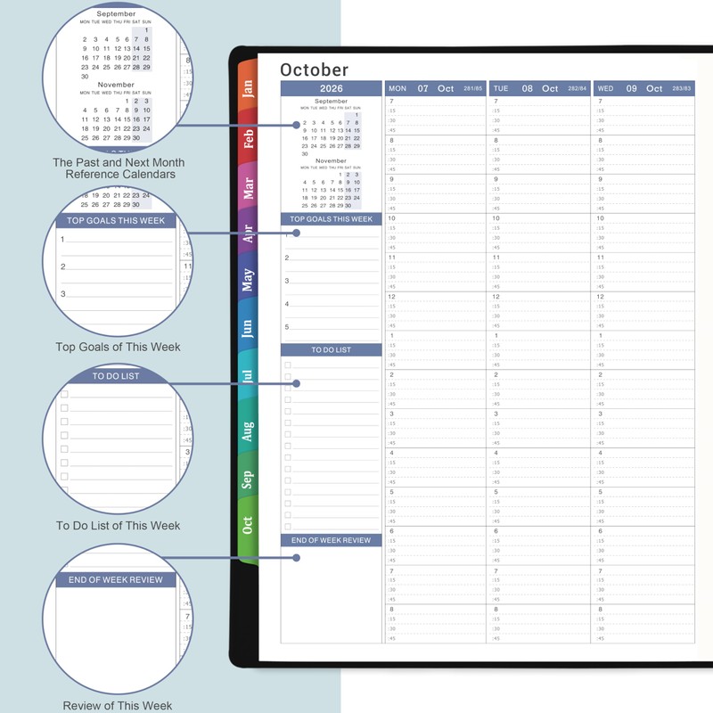 2026 Appointment Book & Planner - 2026 Daily Hourly Planner,