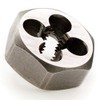 M6 x 1 HSS Hexagon Die Nut Metric Course. Threading/Hex