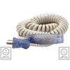 AC WORKS [29441-AS] Medical Grade Power Strip Coiled Cord with