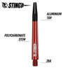 RUTHLESS Sting | Polycarbonate Dart Shafts Solid Red with Black
