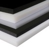 High-Density Polyethylene (HDPE) Plastic Sheet (1, Black, 12" X 12"X