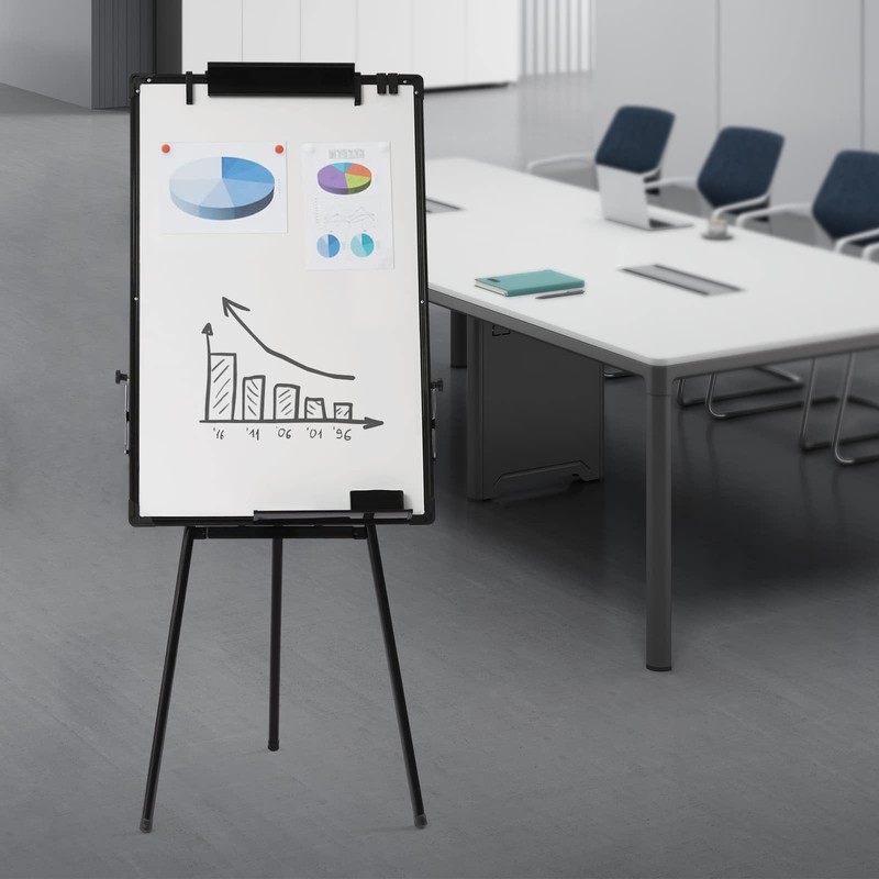 Tripod Writing Board Flip Chart Tripod Whiteboard 91 x 61