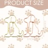 Pack of 50 Cute Dog Paper Clips, Paper Clips in