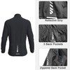 Wulibike Cycling Jackets for Men, Reflective Running Jacket Men Winter