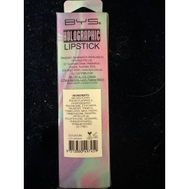 BYS Holographic Lipstick - Unicorn Glitter Sheer Pink