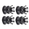 4pcs Engine Screw Cap Covers Crown Styling Fit for XL883/Big
