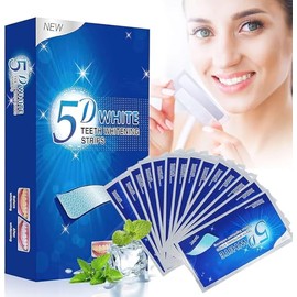 Tiras Blanqueadoras Dientes White White-Strips Blanqueador de Dientes Blanqueamiento Dental Teeth Whitening Strips - 7 Sesiones Blanqueador Dental 14 Piezas