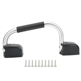 Folding RV Assist Handle with EVA Grip Aluminum Alloy Entry Door Hardware for Caravan Motorhome Trailer
