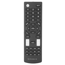 AMONIDA Reemplazo del Control Remoto del Televisor para TV LCD Insignia NS ‑ Rc4Na ‑ 18 Reemplazo del Control Remoto(Ns-Rc4Na-18)