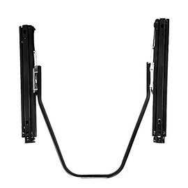 IKON MOTORSPORTS Racing Seats Dual Slider, Universal 16 Inch Steel Lock Adjustable Track Kit