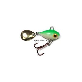 Lunkerhunt Magic Beans Spinnerbait, Glow Green