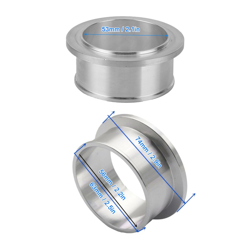 Turbo Compressor V-Band Flange Clamp Accessory Fit for Holset HX35