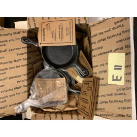 Old Mountain Preseasoned Cast Iron Skillet 4.25" Diameter, 1" Deep - NEW