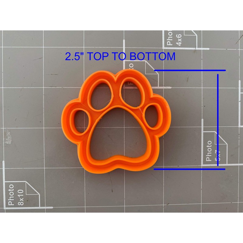 Dog Paw 3-Piece Cookie Cutter Set
