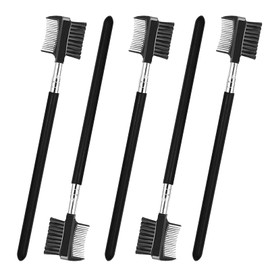 5 PCS Eyelash Comb and Eyebrow Brush Comb, Eyebrow Eyelash Brush Makeup Tool for Eyelashes extension