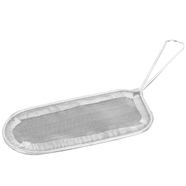 CIYODO Kitchen Frying Basket Ergonomic Stainless Steel Strainer Heat-Resistant Handle