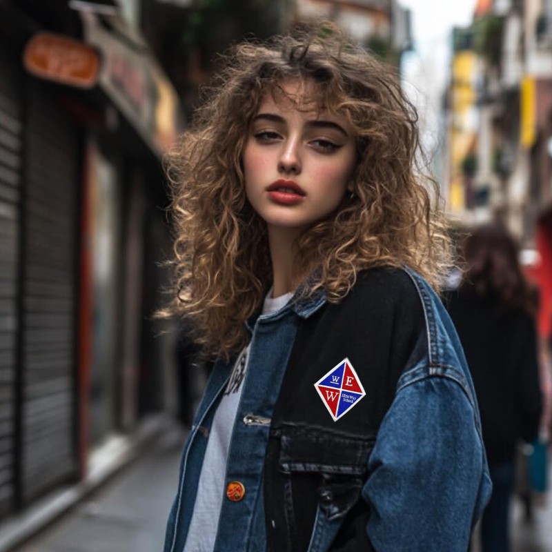 Stitch-Witch 3.3" RBD Iron on Patch/Rebelde School Embroidered Iron on