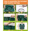 Stand Up Weed Puller Tool with Adjustable Long Handle and