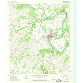 Texas Maps - 1961 Granbury, TX - USGS Historical Topographic Wall Art : 20in x 24in, Large Wall Art Map