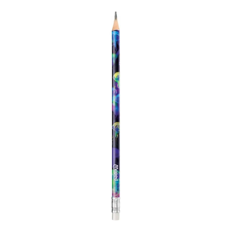 Maped - 6 Graphite Pencils HB2 Deepsea Paradise - HB