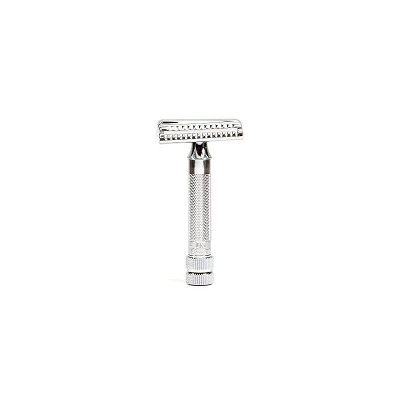 Merkur of Solingen Chrome Slant Safety Razor 37 - No