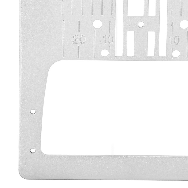 Sewing Machine Needle Plate Q235 Steel Mirror Surface Sewing Throat