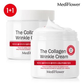 Mediflower 대용량 더 콜라겐 링클 크림 250mlx2 Large Capacity The Collagen Wrinkle Cream 250ml x 2