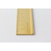 Travelers Company Midori 42167006 Ruler Brass Solid