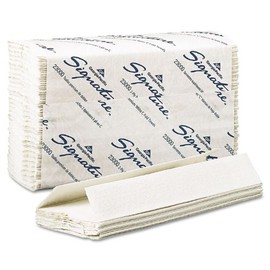 Signature 23000 C-Fold Paper Towels,2-Ply,10-1/4-Inch x13-1/4-Inch,12PK/CT,WE