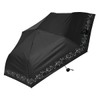 Nifty Colors 2466BK Folding Umbrella, Blackout Flower Crown Mini 55