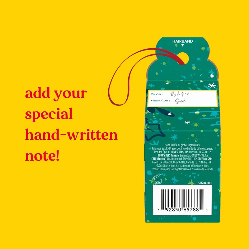 Burt's Bees Lip Care Cranberry Spritz Gift Set (Cranberry Spritz