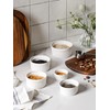 LE TAUCI Ramekins 6 OZ, Ceramic Souffle Dishes, Oven Safe