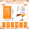 Roowest 24 Set Thanksgiving Luminaries Bags with Flameless LED Tea