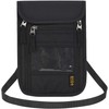 Mythya Carteras para Pasaporte, Cartera de Cuello con Bloqueo RFID,